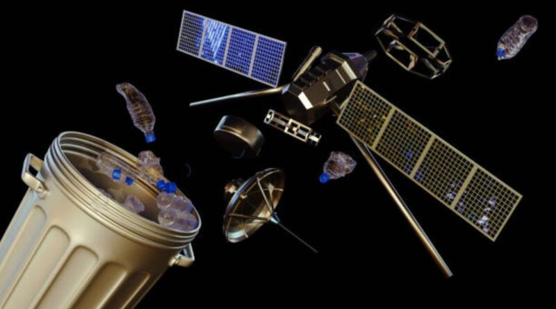 Belgien Weltraummüll