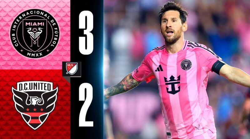 Lionel Messi Inter Miami DC United