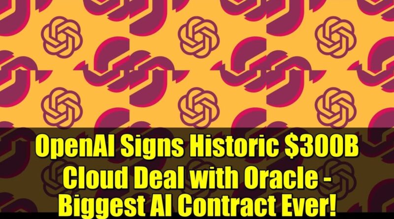 OpenAI Oracle Cloud-Deal Stargate