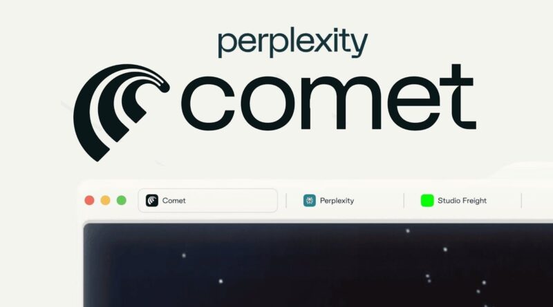 Perplexity AI stellt Comet-Browser vor