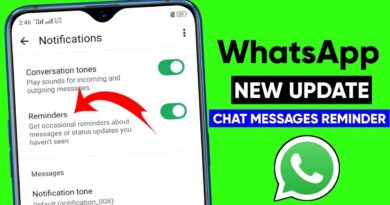 WhatsApp Nachrichtenerinnerung