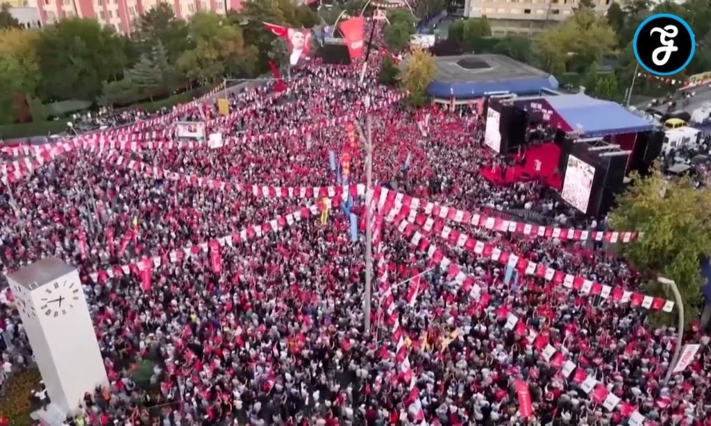 Proteste der Opposition in Ankara