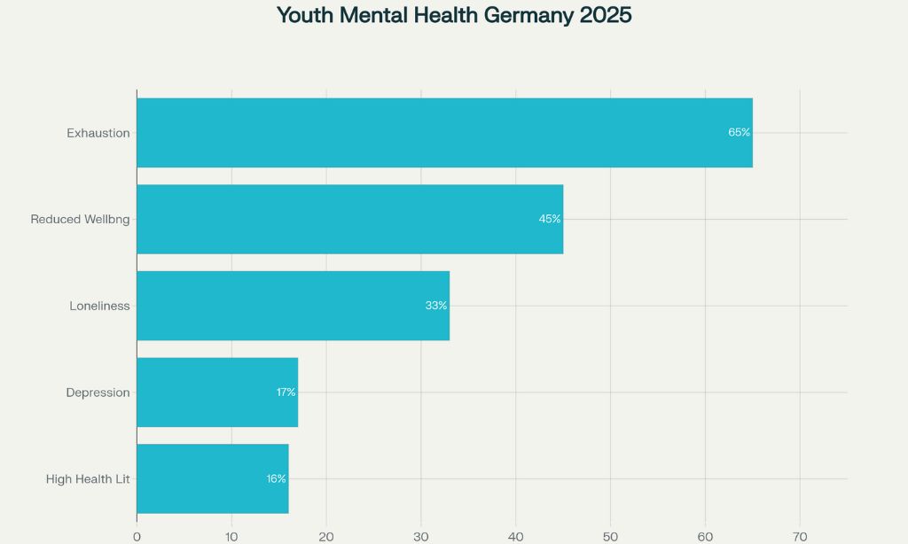 psychische Gesundheit junger Menschen