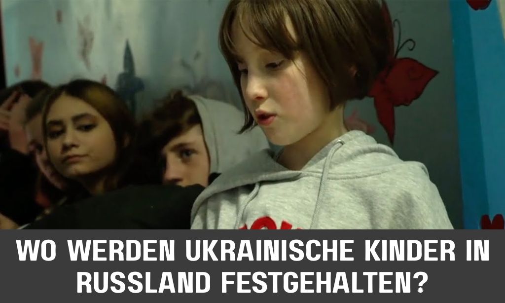 ukrainische kinder russland militarisierung