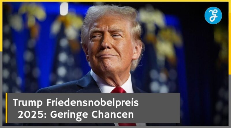 Trump Friedensnobelpreis 2025