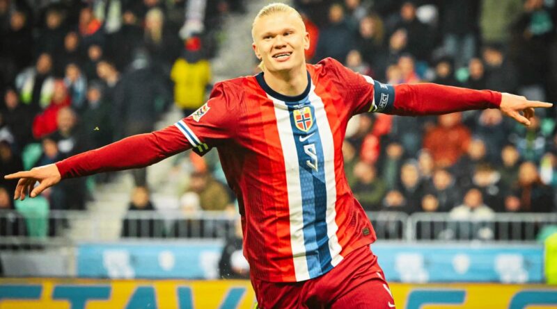 Haaland Elfmeter Hattrick Norwegen Israel