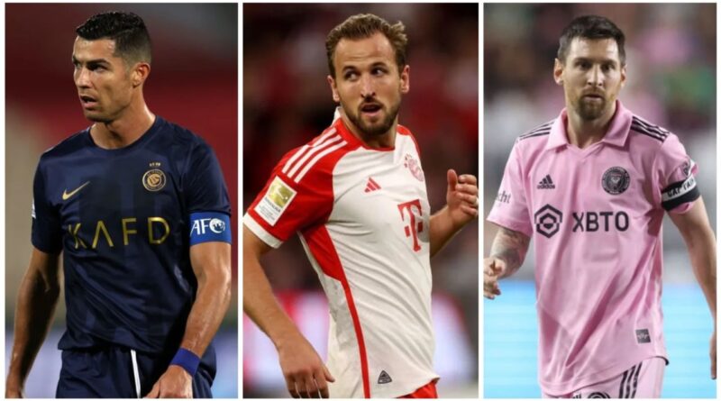 Harry Kane übertrifft Messi und Ronaldo