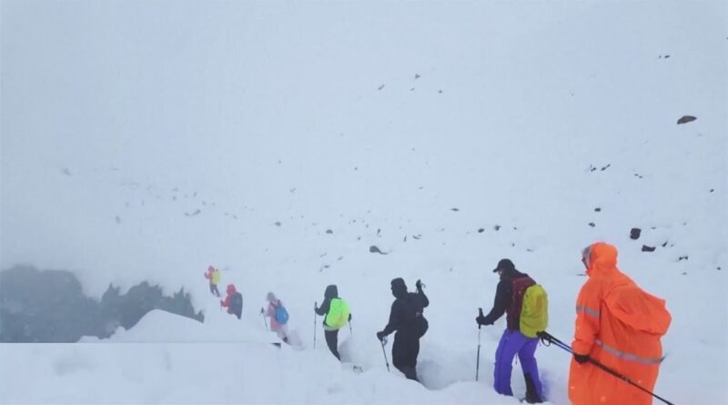 Mount Everest Schneesturm