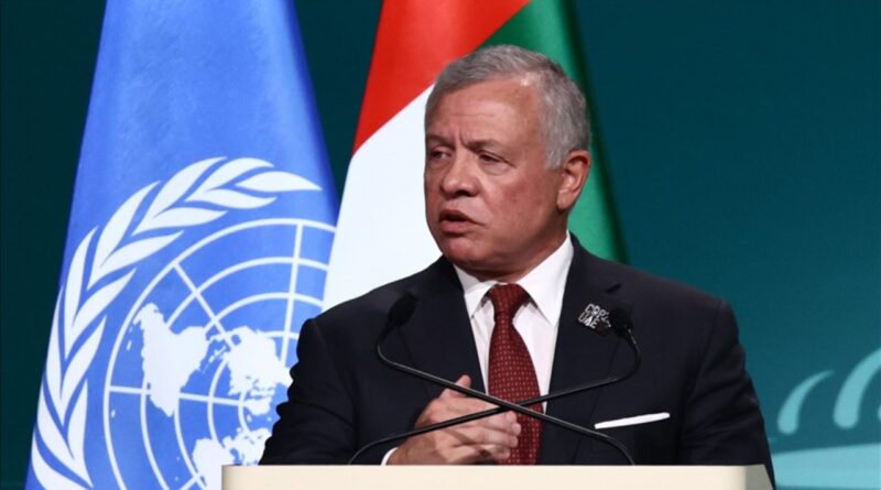 König von Jordanien Gaza Frieden