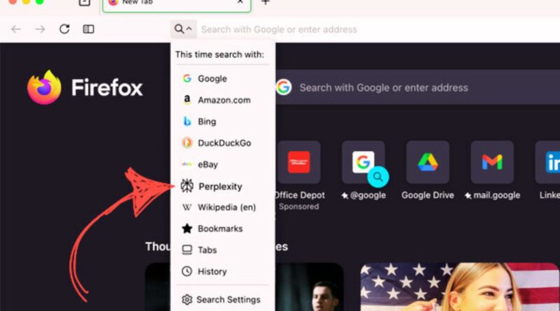 firefox perplexity ki suche