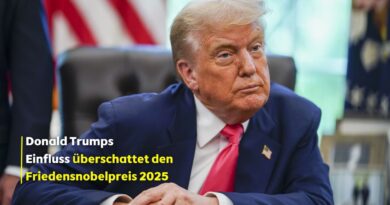 Trumps Einfluss Friedensnobelpreis 2025