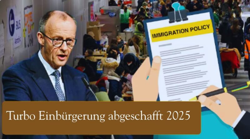 Turbo Einbürgerung abgeschafft