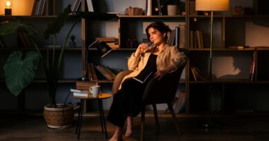 Dark Academia Zuhause-Stil