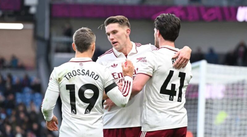 Arsenal 20 Burnley Premier League