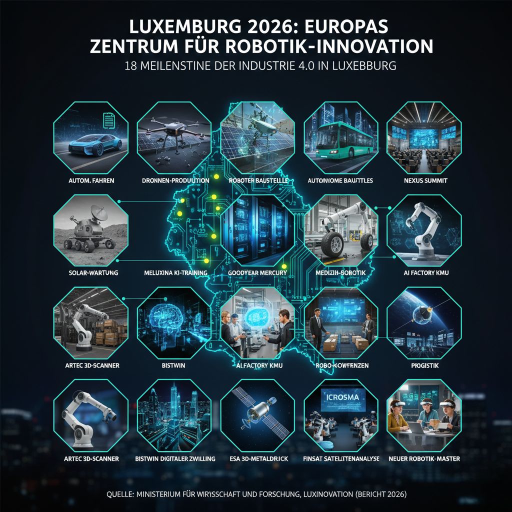 Automatisierung und Robotik in Luxemburg