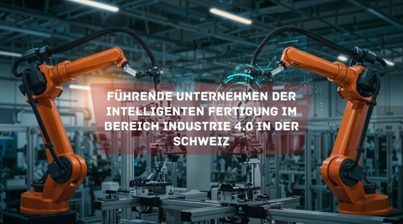 Führende Unternehmen der intelligenten Fertigung im Bereich Industrie 4.0 in der Schweiz