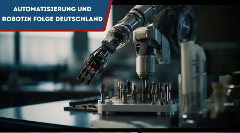 Automatisierung und Robotik Folge Deutschland