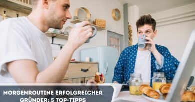 Morgenroutine erfolgreicher Gründer