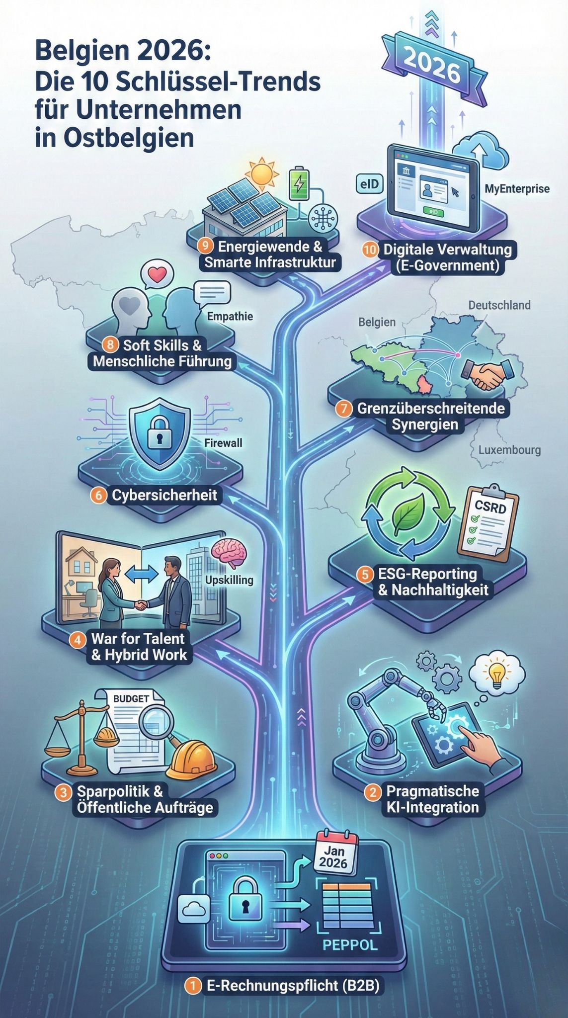 Geschäftstrends Belgien 2026 deutschsprachig