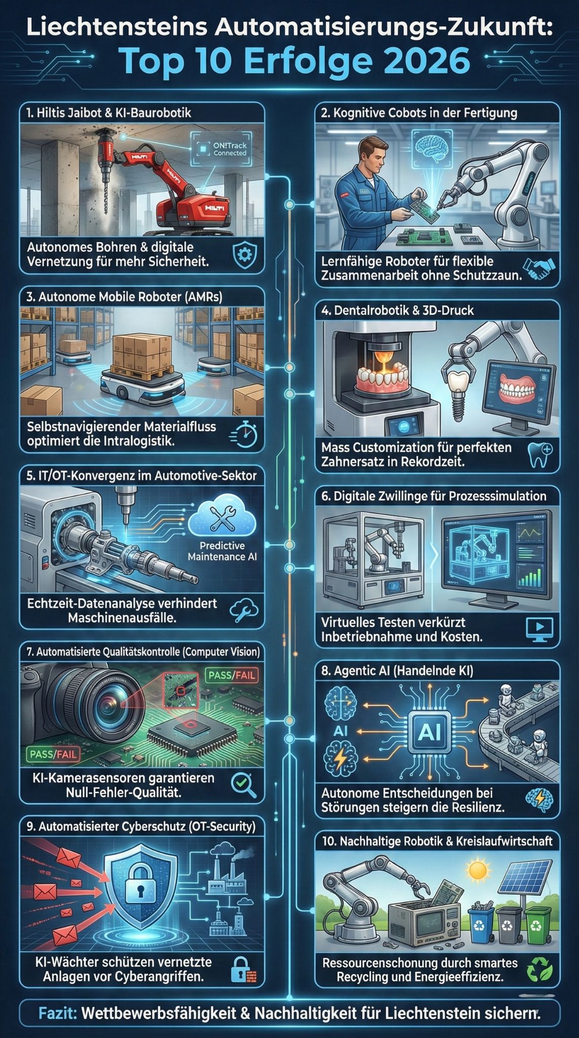 Automatisierung und Robotik in Liechtenstein