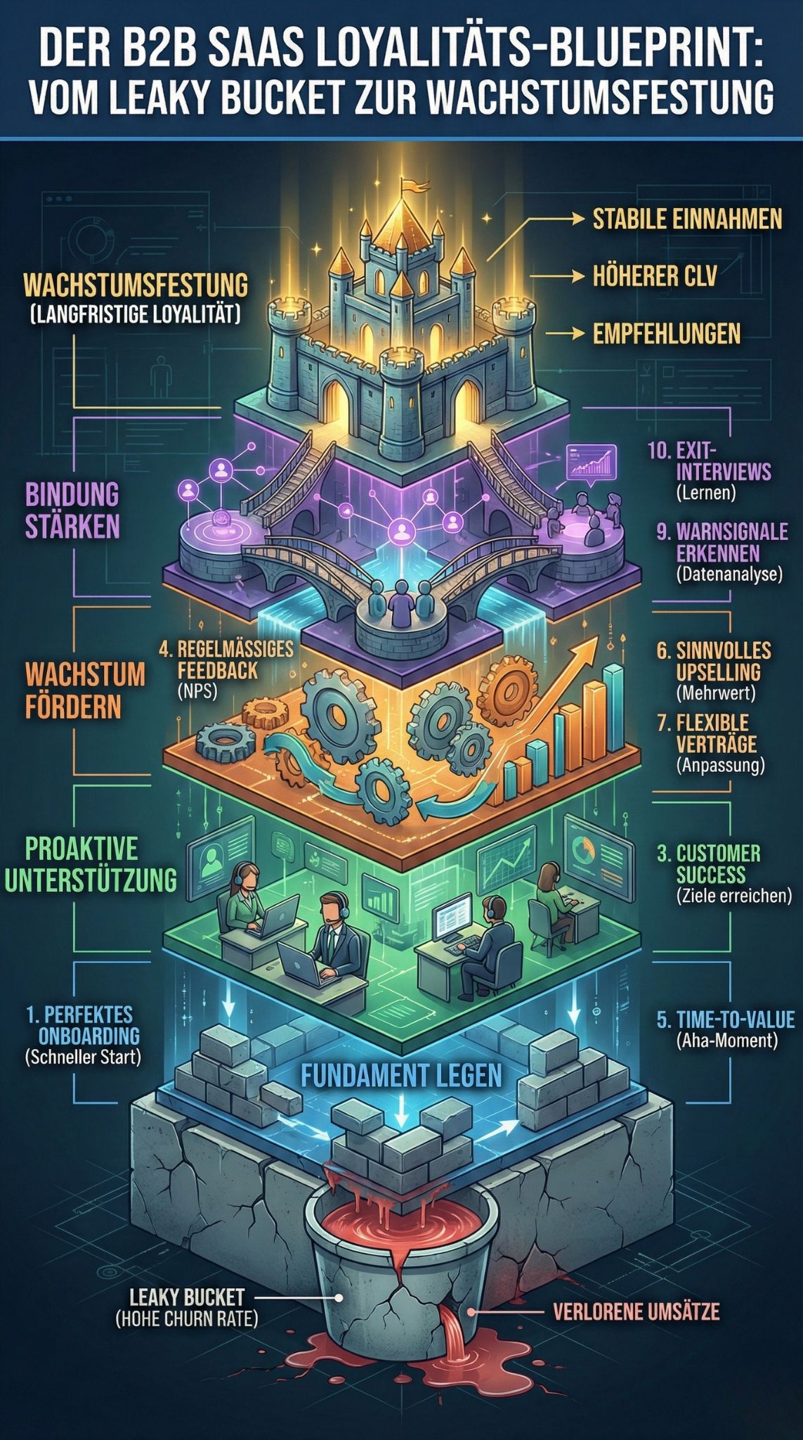 B2B SaaS Churn Rate reduzieren