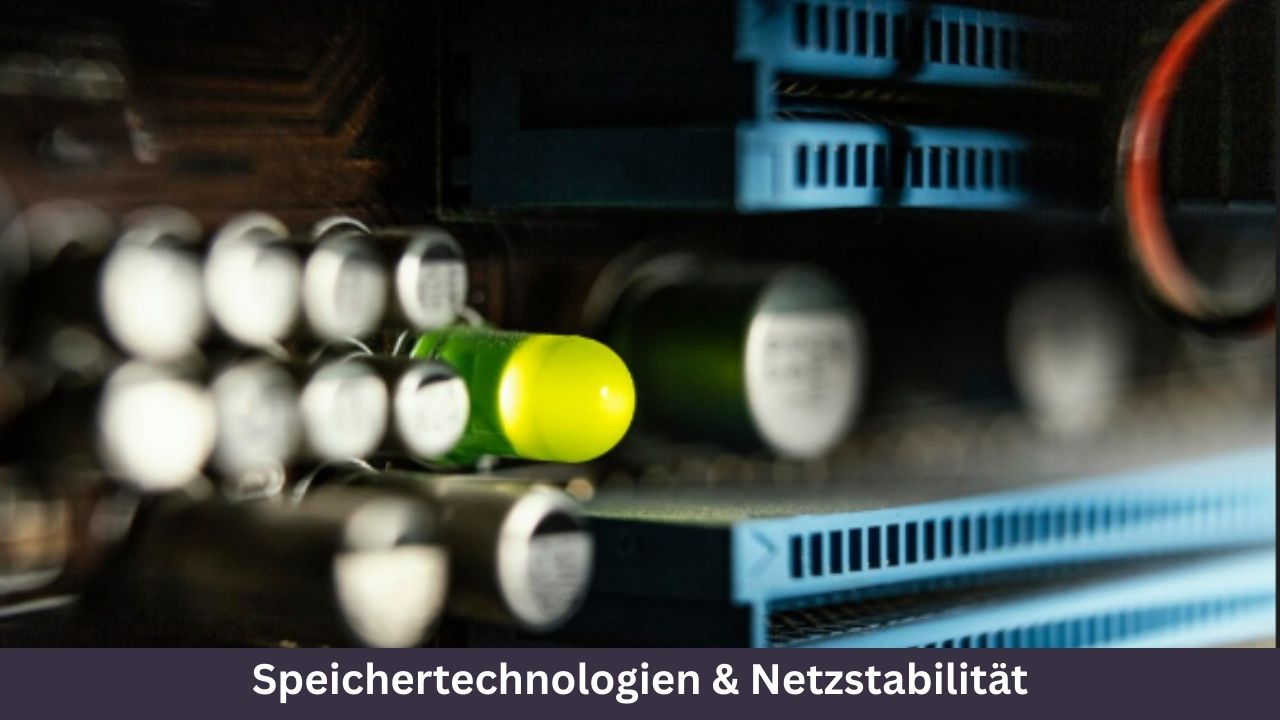 Speichertechnologien & Netzstabilität