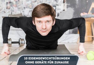 Eigengewichtsübungen ohne Geräte