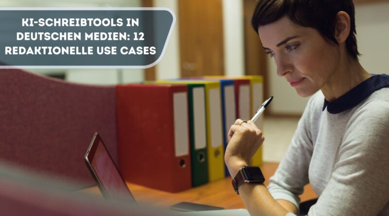 KI-Schreibtools in deutschen Medien