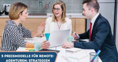 Preismodelle für Remote-Agenturen