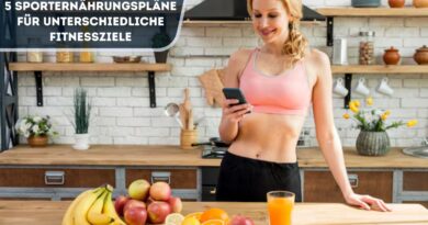 Sport-Ernährungspläne