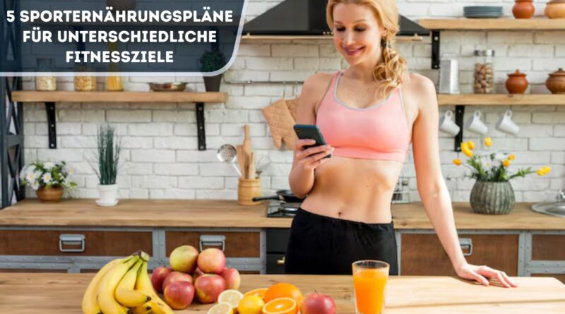 Sport-Ernährungspläne