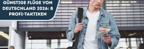 günstigsten Flüge von deutschen Flughäfen
