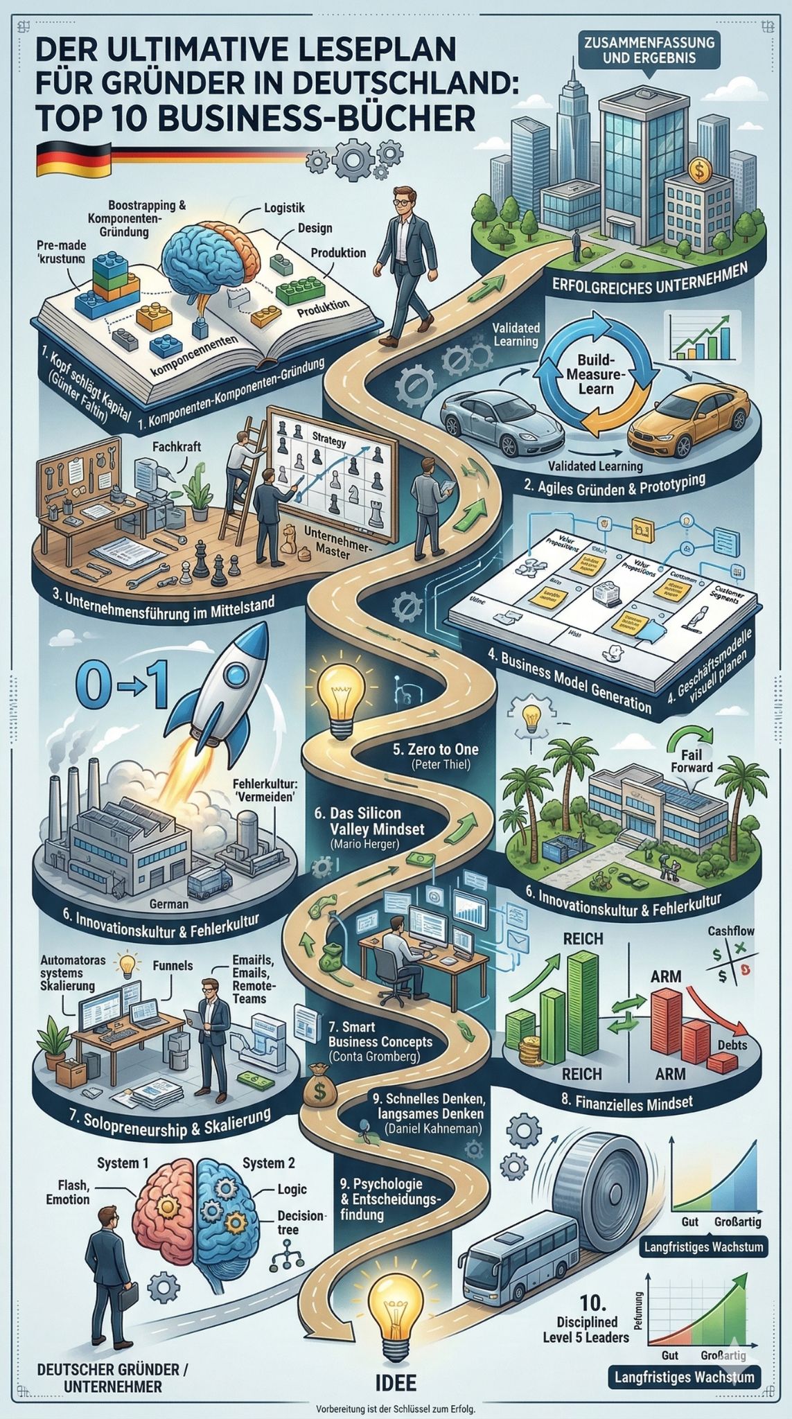 Business-Bücher für deutsche Unternehmer