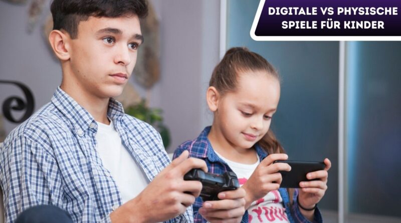 Digitale vs physische Spiele
