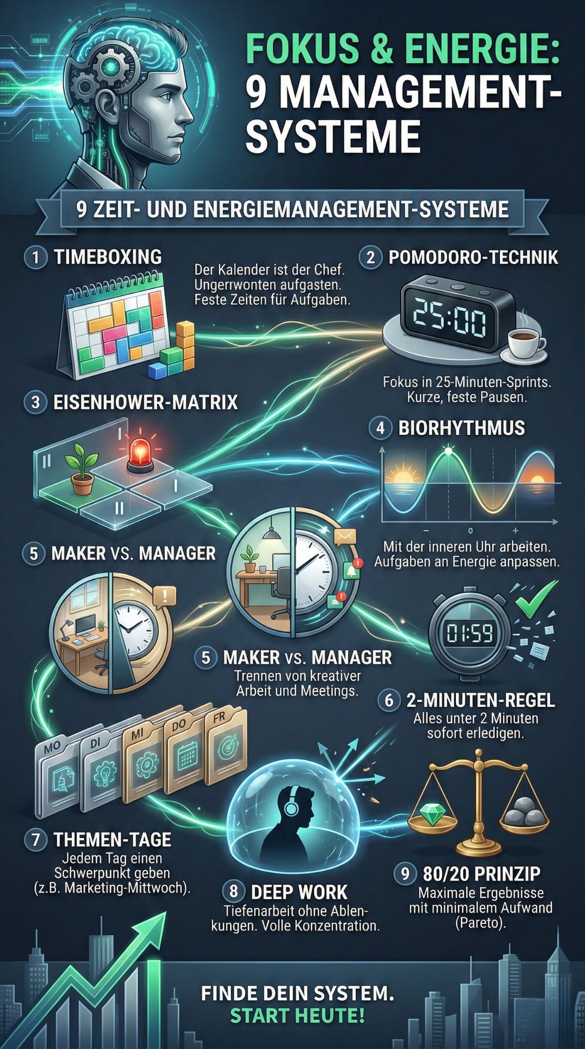 Zeit- und Energiemanagement-Systeme