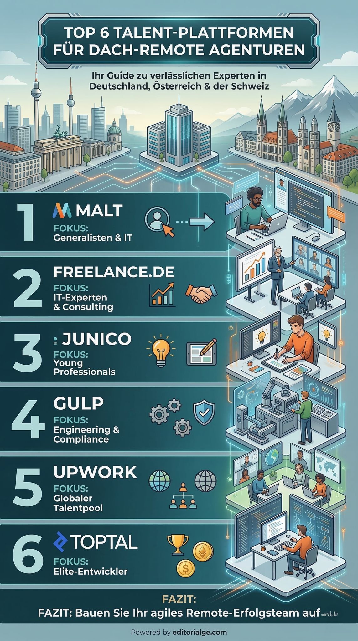 Talentplattformen DACH