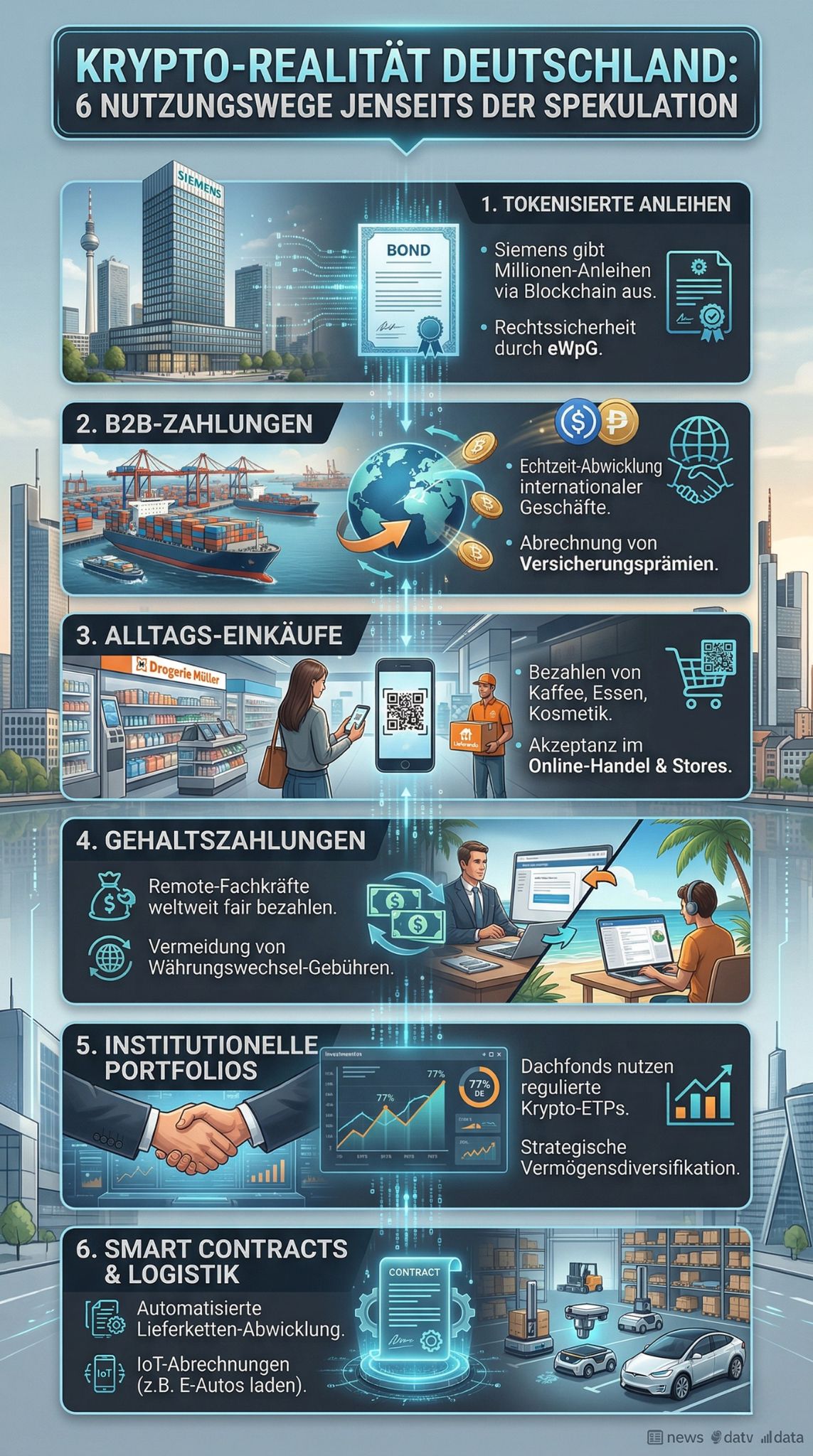 Kryptowährungen Nutzung Deutschland