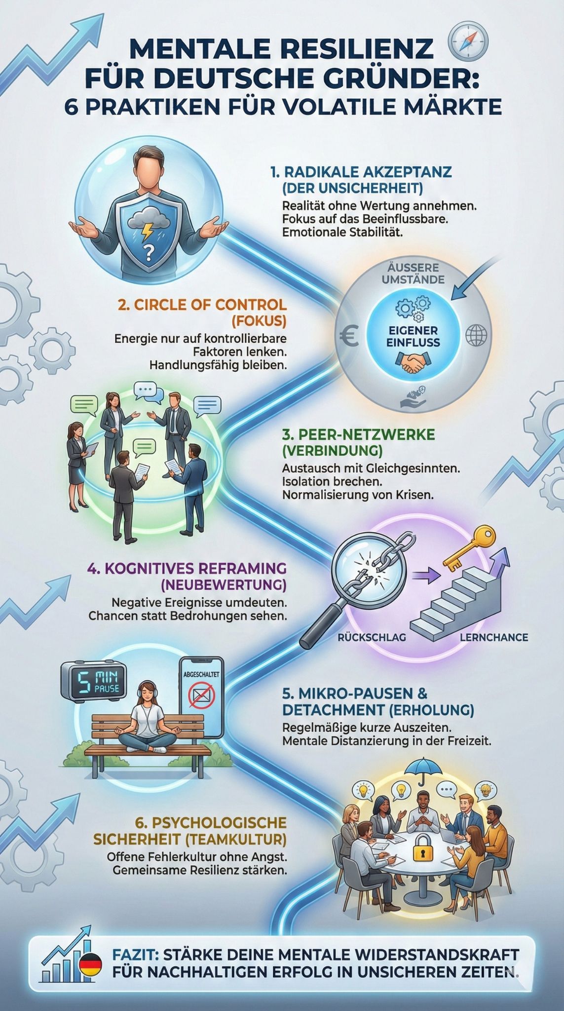 Mentale Resilienz für deutsche Gründer