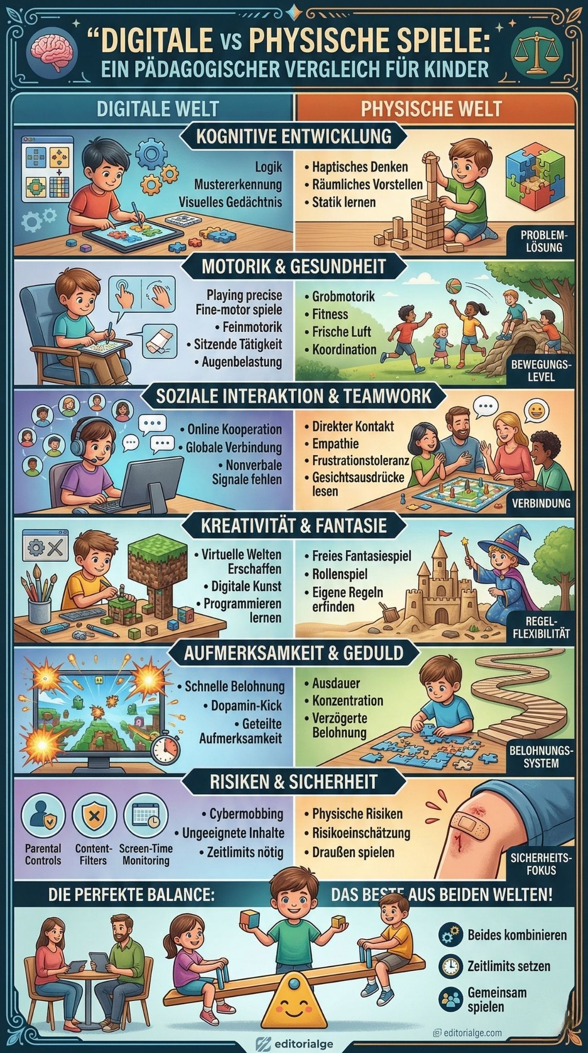 Digitale vs physische Spiele