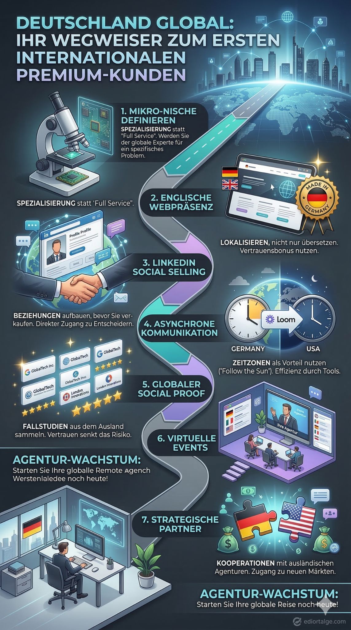 internationale Kunden gewinnen