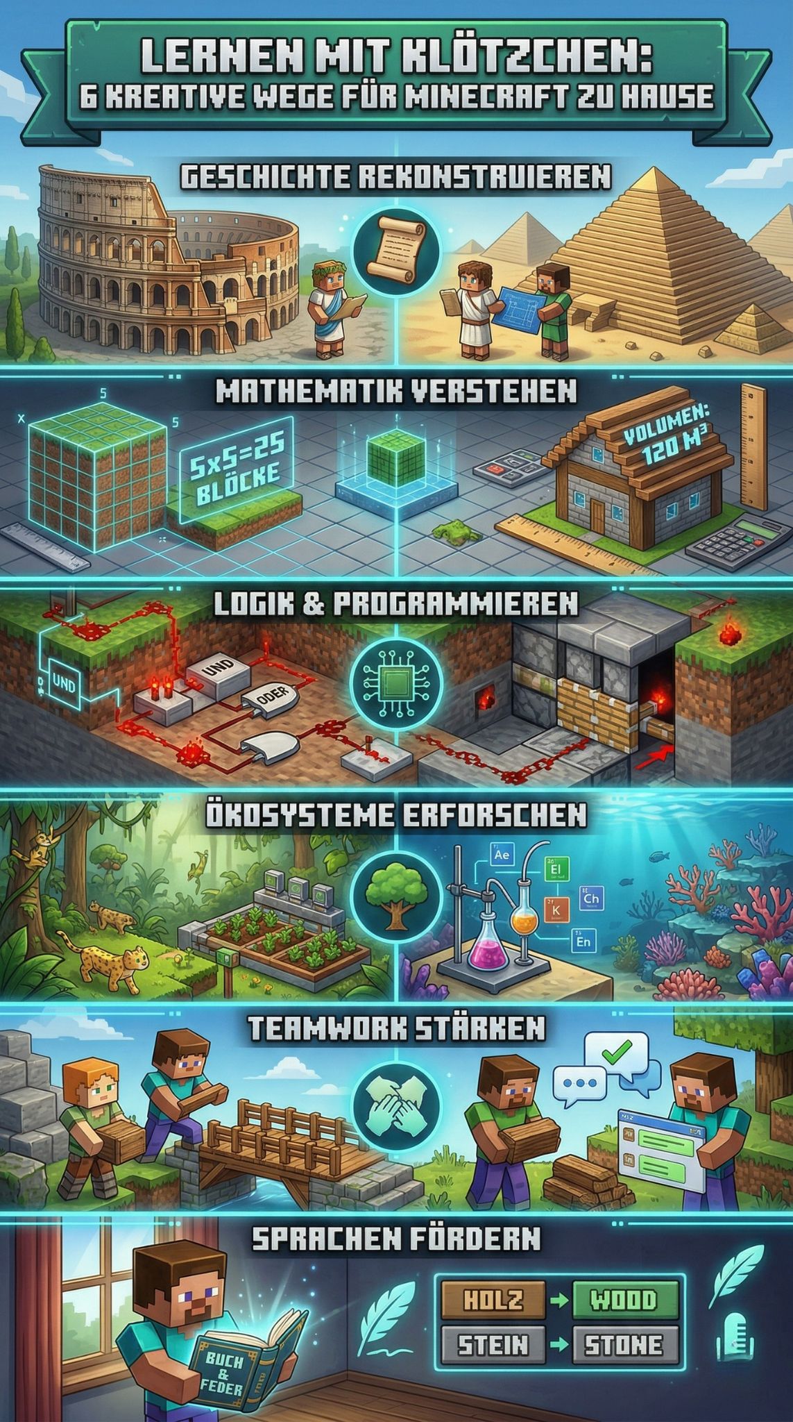 Minecraft als Bildungswerkzeug