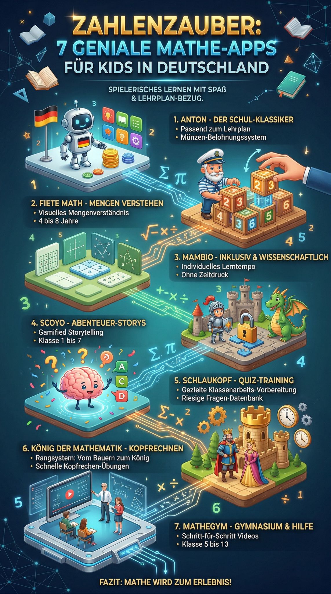 Mathe-Apps für Kinder