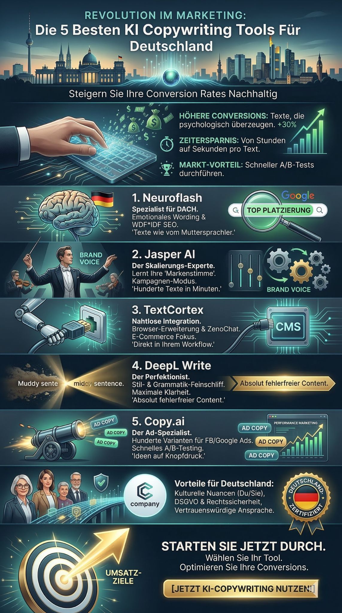 KI Copywriting Tools Deutschland
