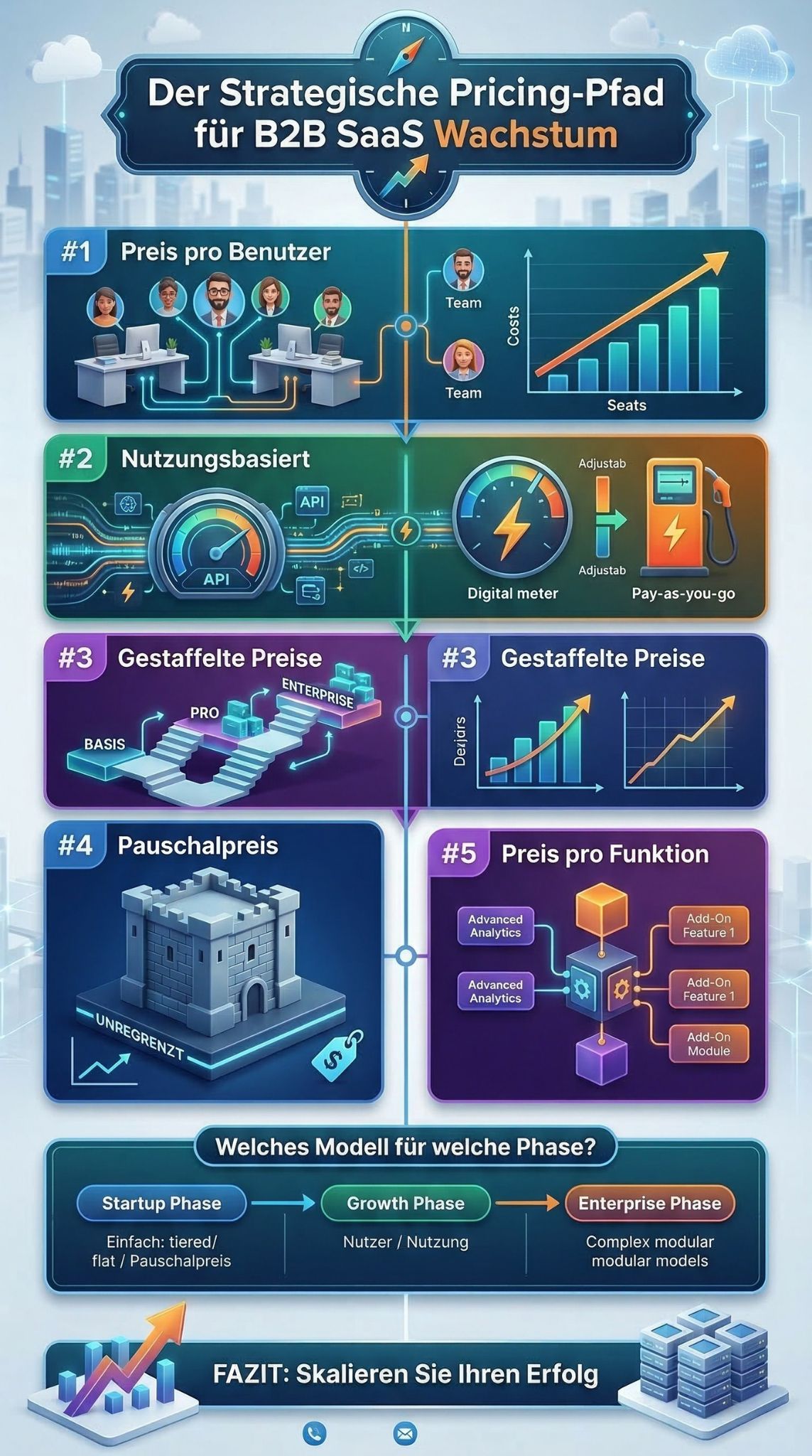 B2B-SaaS-Preismodelle