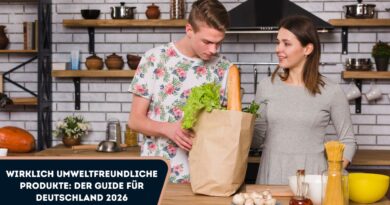 Wirklich umweltfreundliche Produkte