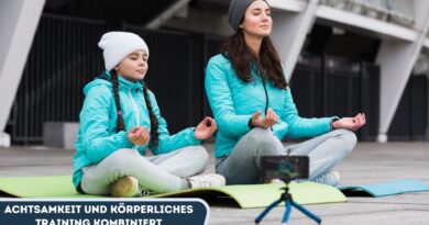 Achtsamkeit und körperliches Training