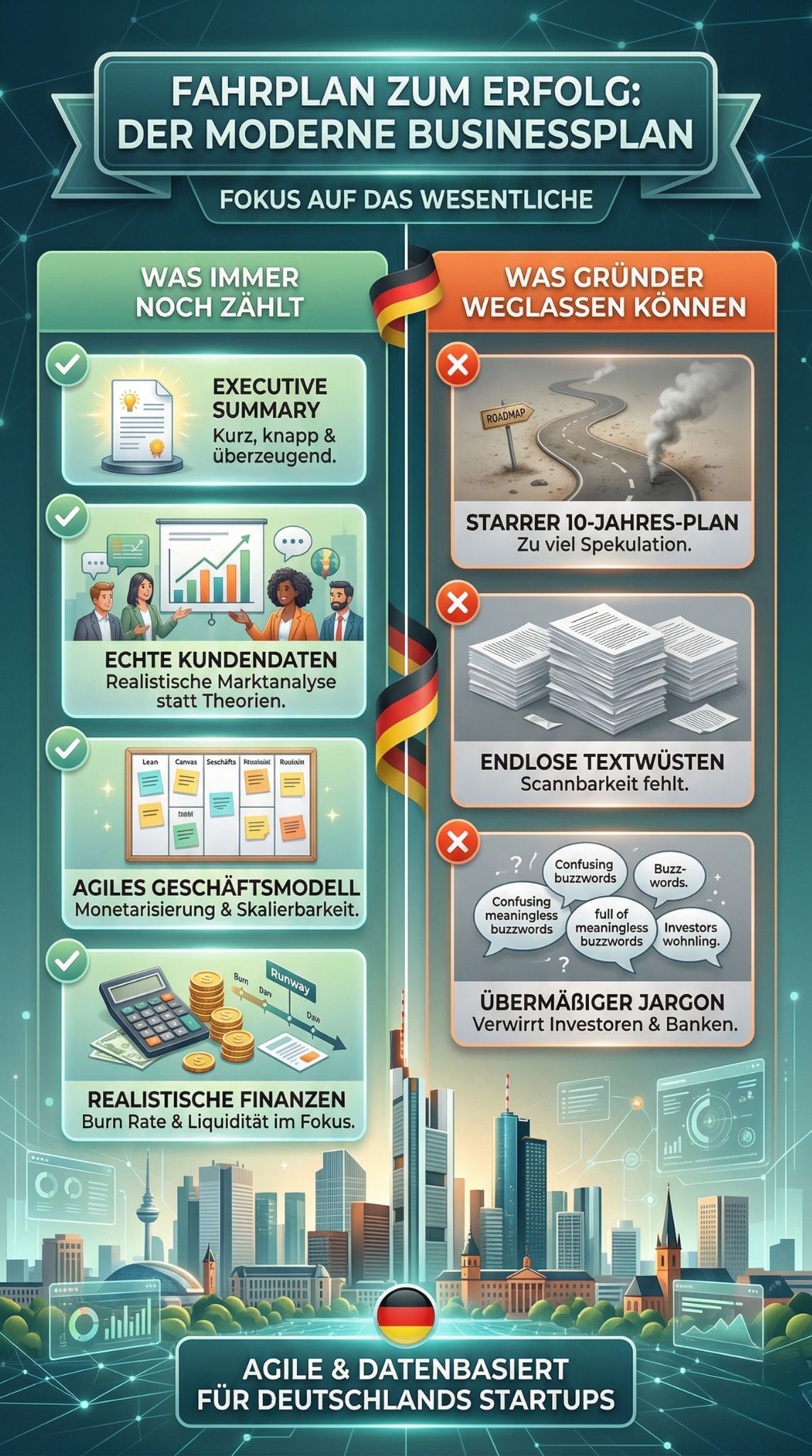 moderner Businessplan