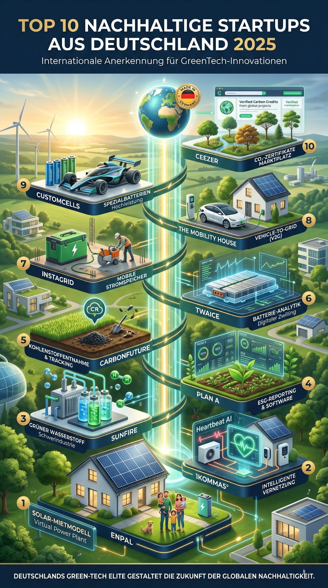 Nachhaltige Startups aus Deutschland