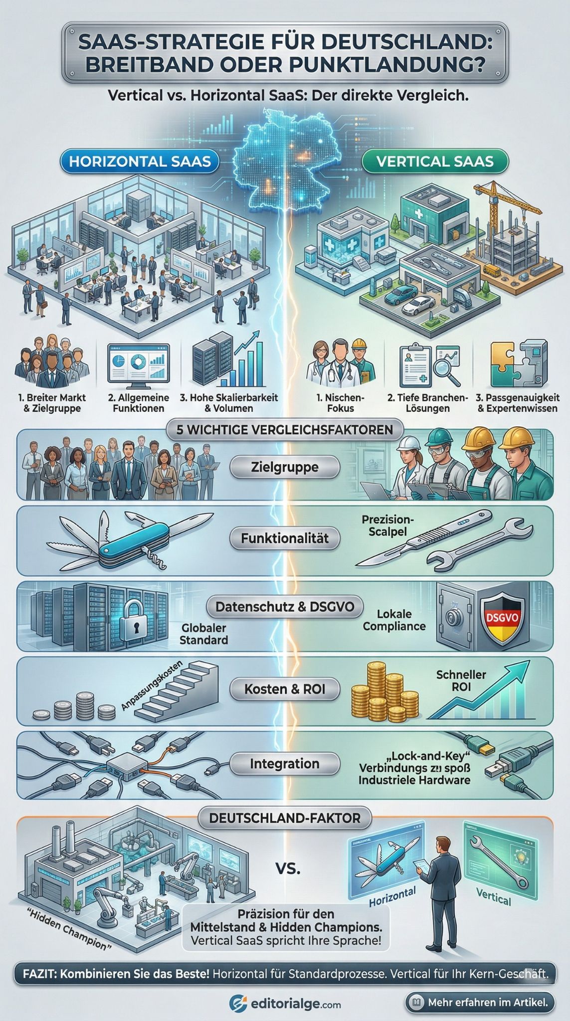 Vertical SaaS vs Horizontal SaaS
