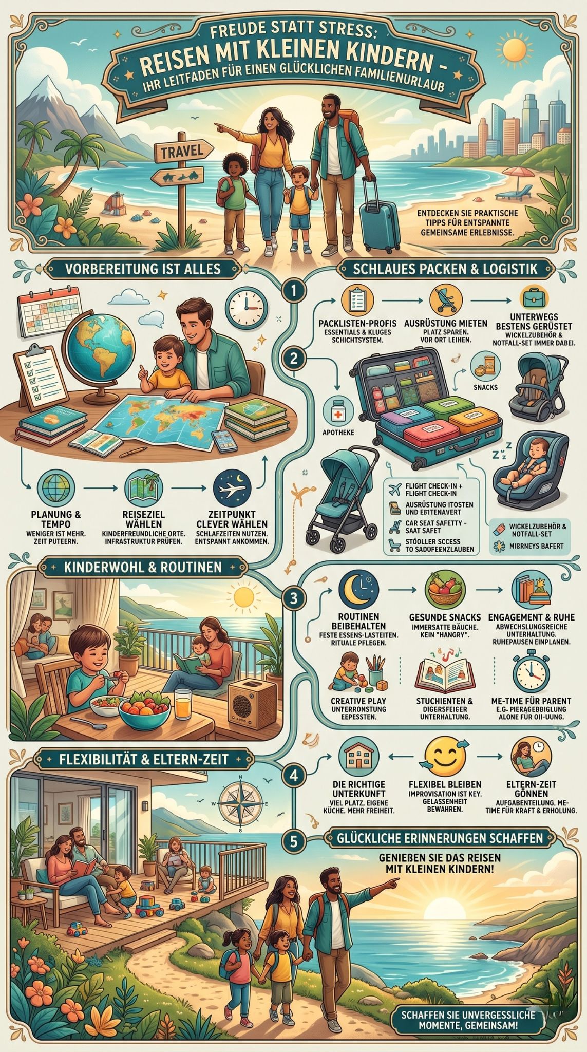 Reisen mit kleinen Kindern